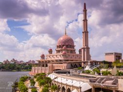 Pink Mosque in Putrajaya, Malaysia