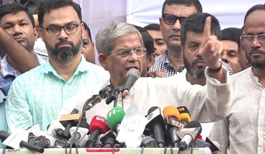 সমাবেশে মির্জা ফখরুলের হুঁশিয়ারি খালেদা জিয়াকে মুক্ত না করলে যে কোনো পরিণতির জন্য তৈরি থাকুন