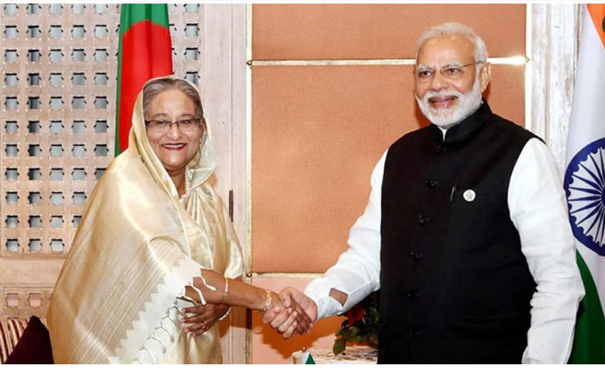 মোদিকে শেখ হাসিনার শুভেচ্ছা