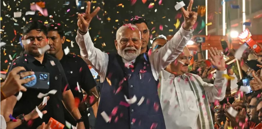 রোববার সন্ধ্যায় শপথ নেবেন মোদি