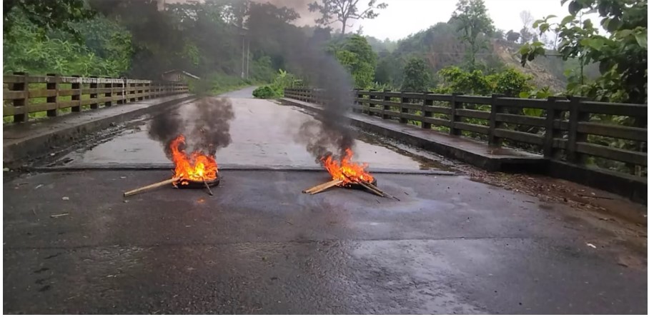 ইউপিডিএফের অবরোধে বাঘাইছড়িতে ভোট স্থগিত