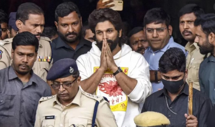 জে ল থেকে বেরিয়ে যা বললেন আ ল্লু অ র্জু ন