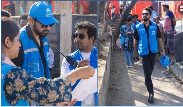 হানিমুন থেকে ফিরেই রো হিঙ্গা   ক্যা  ম্পে    তা হসান