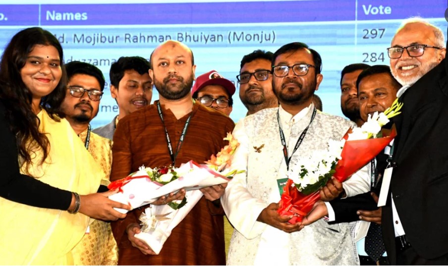 এ বি পার্টির নতুন চেয়ার ম্যান মজিবুর, সেক্রেটারি আসাদু জ্জামান