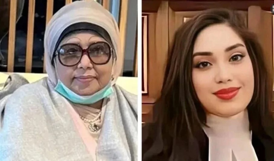 দাদি কে কাছে পেয়ে খু শিতে আত্মহারা তারেক কন্যা জা ইমা