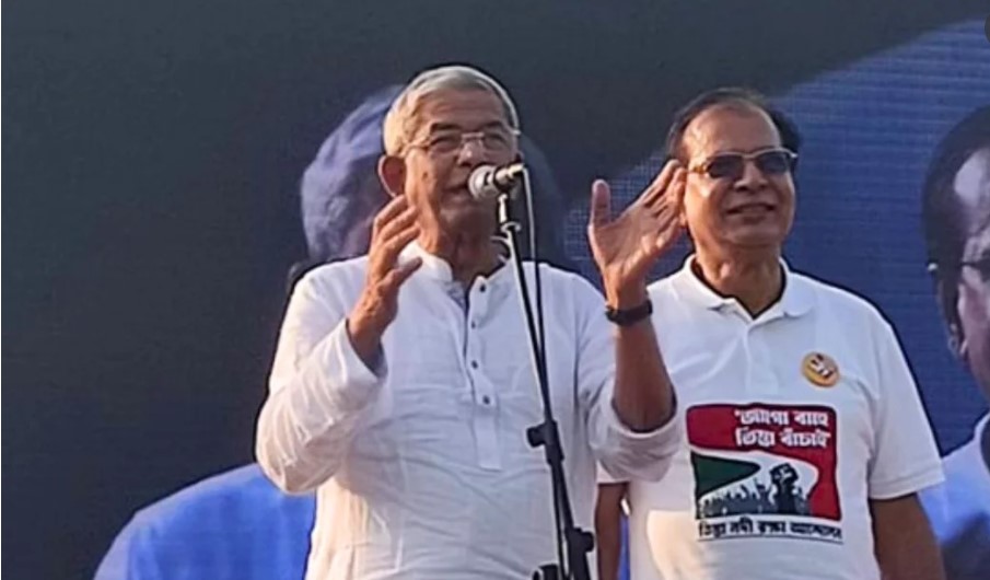 দেশের শত্রুকে’ দি ল্লিতে রাজার হালে রেখেছে ভারত: মি র্জা ফখরুল