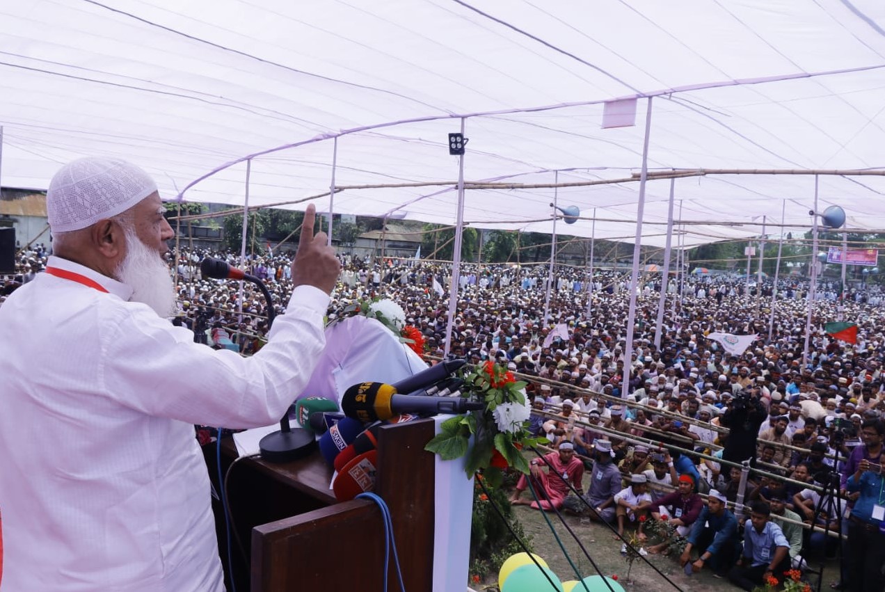 লালমনিরহাটের বিশাল জনসভায় আমীরে জামায়াত