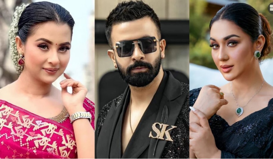 শাকি বকে নিয়ে আবারও অপু-বুবলীর ভা র্চুয়াল যু দ্ধ