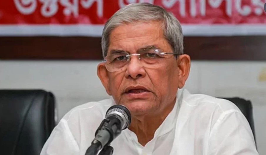 আ ওয়ামী লীগের কারণে বাংলাদেশ পানির ন্যা য্য হিস্যা থেকে বঞ্চিত: মি র্জা ফখরুল