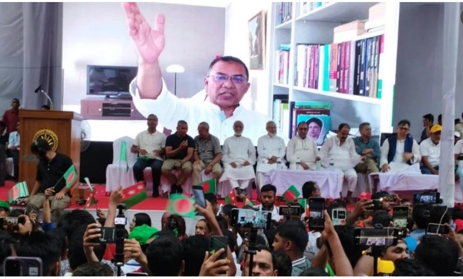 দিল্লি নয়, পিন্ডি নয়’—নতুন স্লোগান দিলেন তারেক রহমান