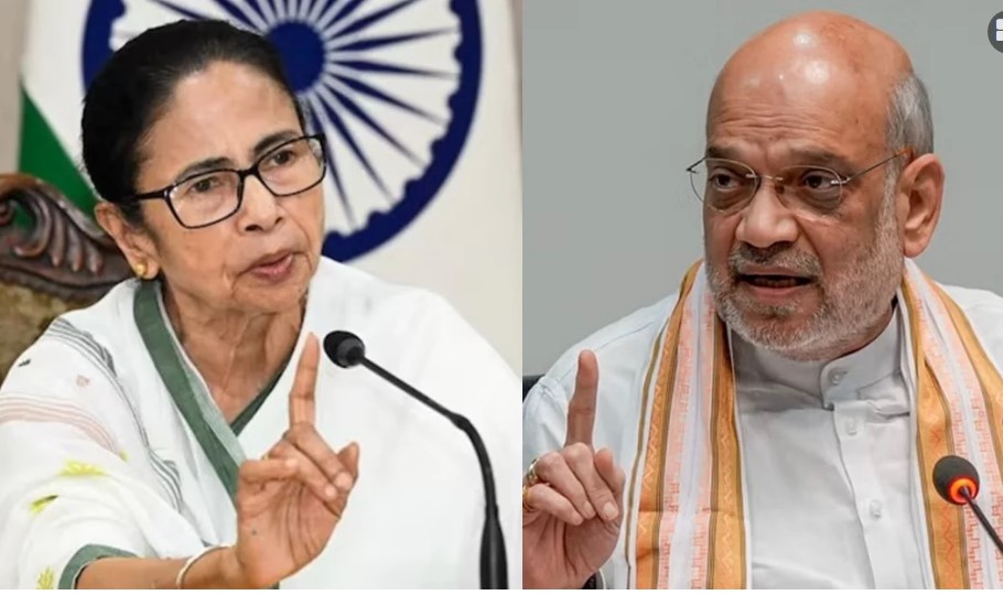 মমতা বাংলা দেশিদের জন্য পশ্চি মবঙ্গের সীমান্ত খুলে দিয়েছেন: অমি ত শাহ