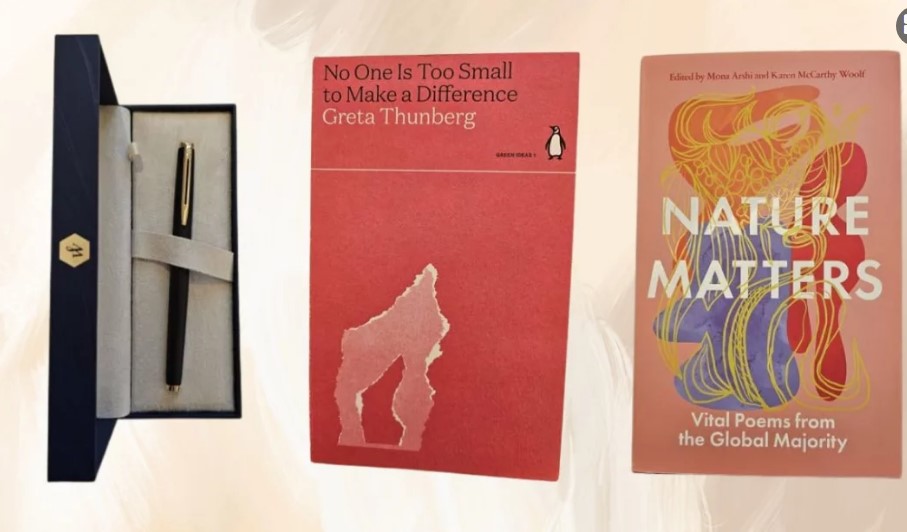 প্রধান উপ দেষ্টাকে কলম ও বই উপ হার দিলেন তারেক রহমান