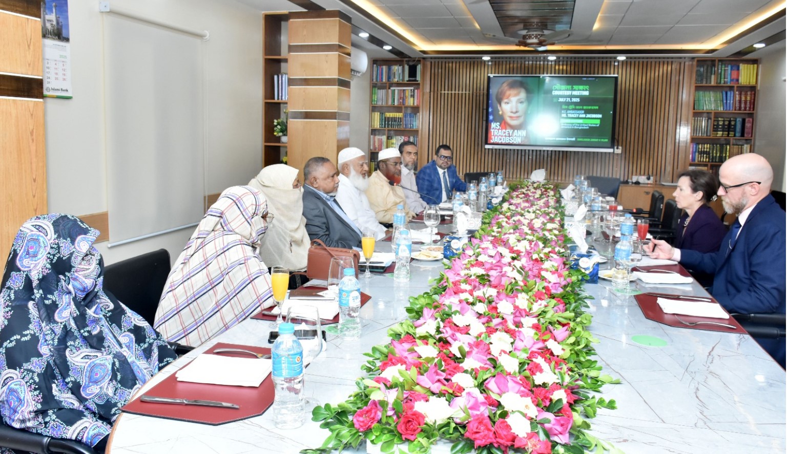 আমীরে জামায়াতের সঙ্গে যুক্তরাষ্ট্রের রাষ্ট্রদূতের সৌজন্য সাক্ষাৎ