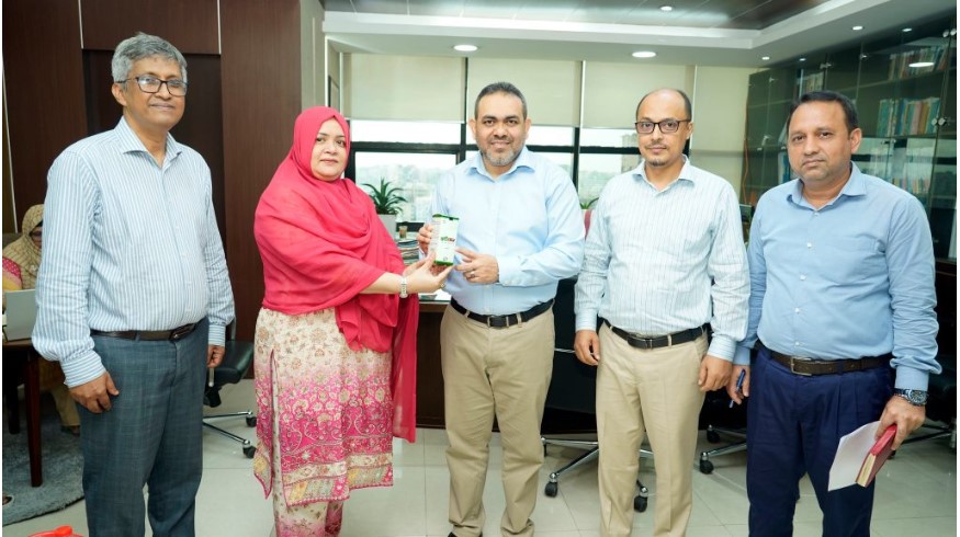 বাংলাদেশ ফার্মা সী কাউন্সিলের সচিবের হা মদর্দ প্রধান কার্যালয়ে সৌজন্য সাক্ষাৎ