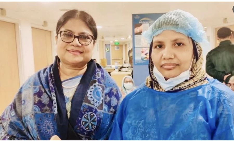 ম্যাডাম নল দিয়ে খাবার ও ওষুধ খাচ্ছেন: হাসপাতাল থেকে বেরিয়ে কনকচাঁপা