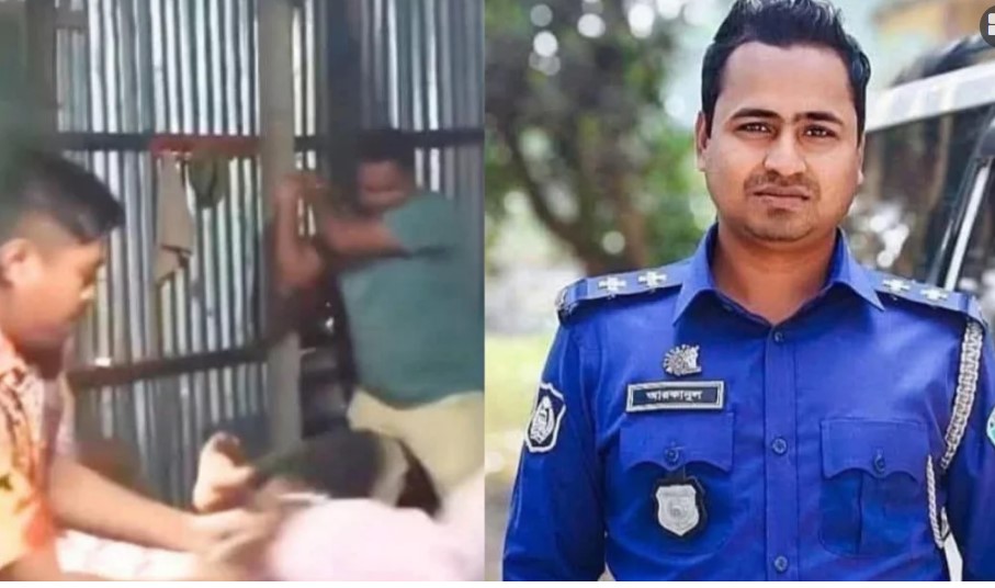 প্রেমিকের সঙ্গে পালানো’ কিশোরীকে পিটুনির ভিডিও ভাইরাল, পুলিশ কর্মকর্তা প্রত্যাহার
