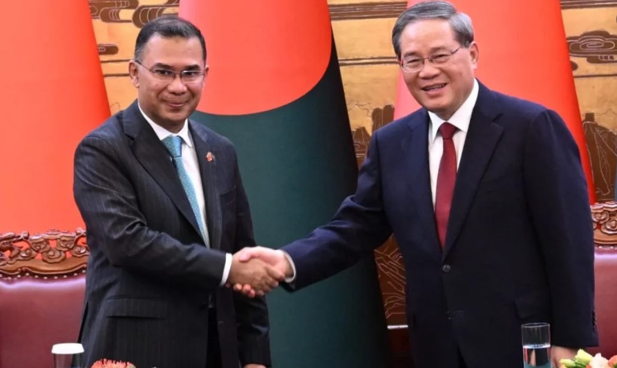 তারেক রহমান-লি ছিয়াংয়ের দ্বিপক্ষীয় বৈঠক অনুষ্ঠিত
